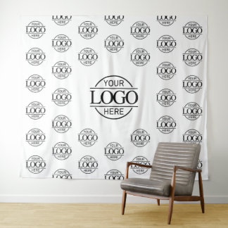 Tapete De Parede White Business Logo Step & Repeat Backdrop Banner
