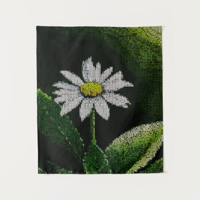 TAPETE DE PAREDE WHITE DAISY (Frente)