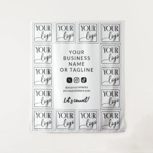 Tapete De Parede White o seu logotipo e o histórico comercial das m