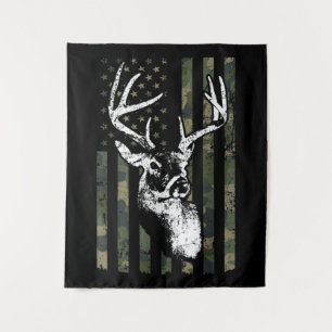 Tapete De Parede Whitetail Buck Deer Hunting EUA Camouflage Améric