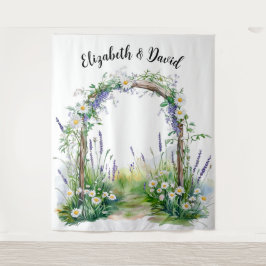 Tapete De Parede Wildflower Whimsy Backdrop