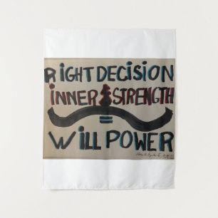 Tapete De Parede "Will Power" Média (50" x 60")