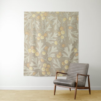 Tapete De Parede William Morris Oak e Acorn Tapeçarias
