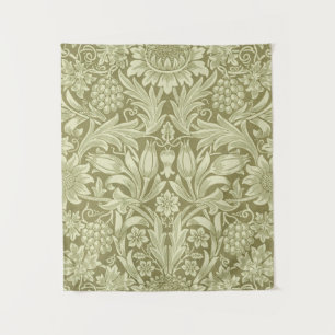 Tapete De Parede William Morris Sunflower Green Flower