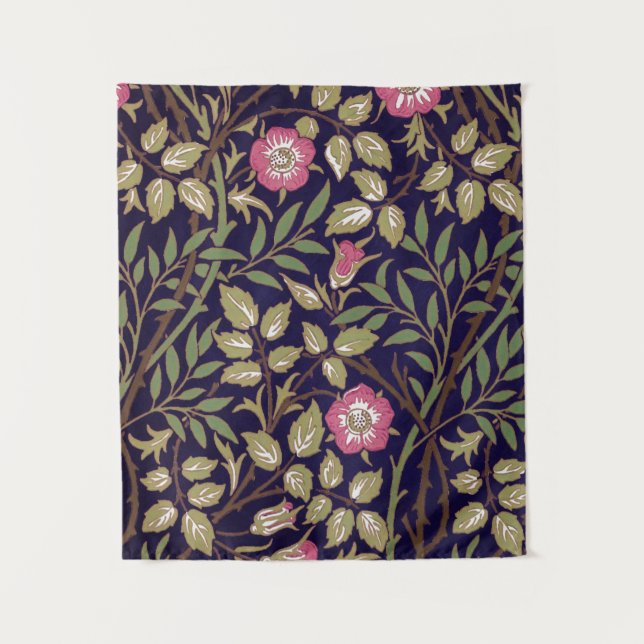 Tapete De Parede William Morris Sweet Briar Floral Art Nouveau (Frente)