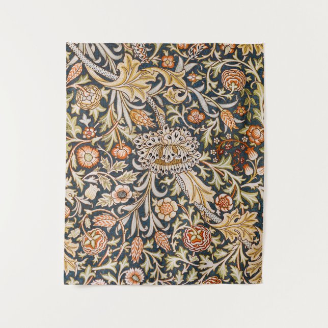 Tapete De Parede William Morris Trent Garden Flower Pattern Classic (Frente)