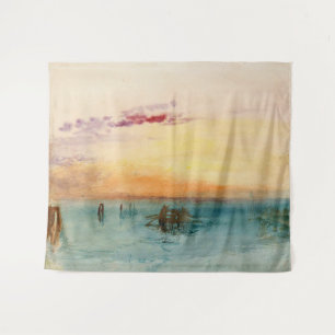 Tapete De Parede William Turner - A Lagoa perto de Veneza ao Pôr-do