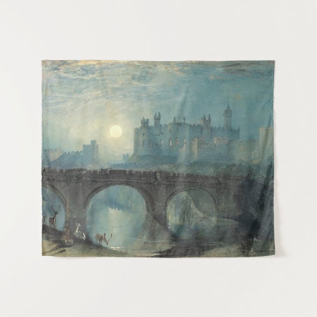 Tapete De Parede William Turner Alnwick Castle (Frente (Horizontal))