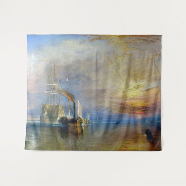 Tapete De Parede William Turner - O Fighting Temeraire (Frente (Horizontal))