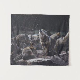 Tapete De Parede Wolf Pack