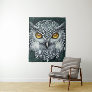 Tapete De Parede Wonder Wonder Snow Owl Beauty