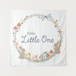 Tapete De Parede Woodland Baby Nursery Wall Art