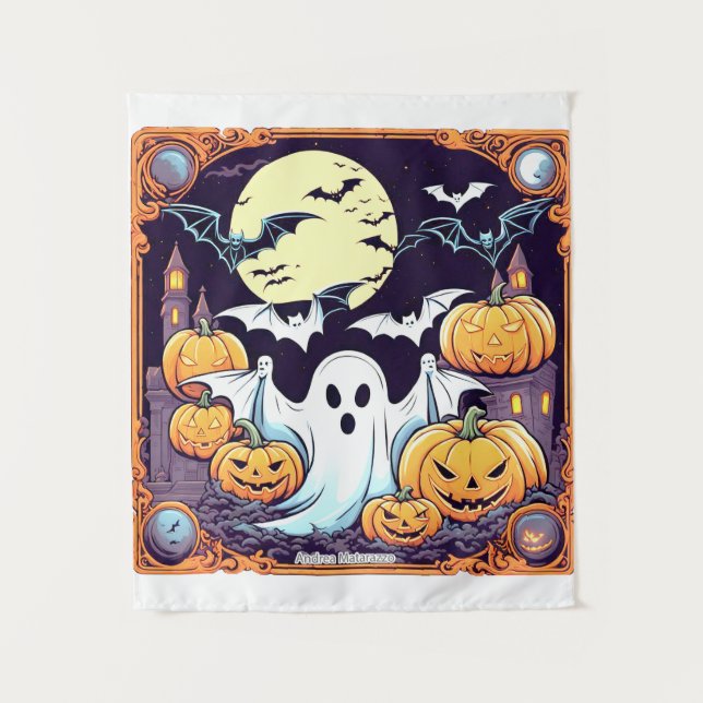 Tapete De Parede Wow Halloween Thrill (Frente)