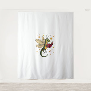 Tapete De Parede Wreath Dragonfly