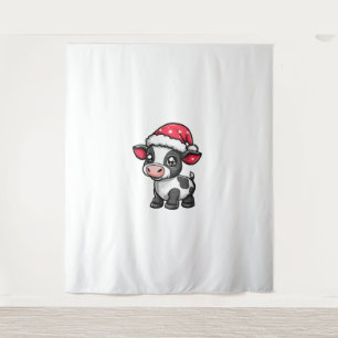 Tapete De Parede X-Mas Básico De Natal Em Vaca