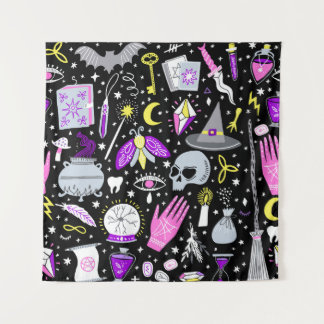 Tapete De Parede Xadrez de tartan castanho-laranja-vírgula.