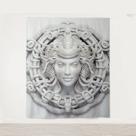 Tapete De Parede XL Tabulação Clássica de Medusa