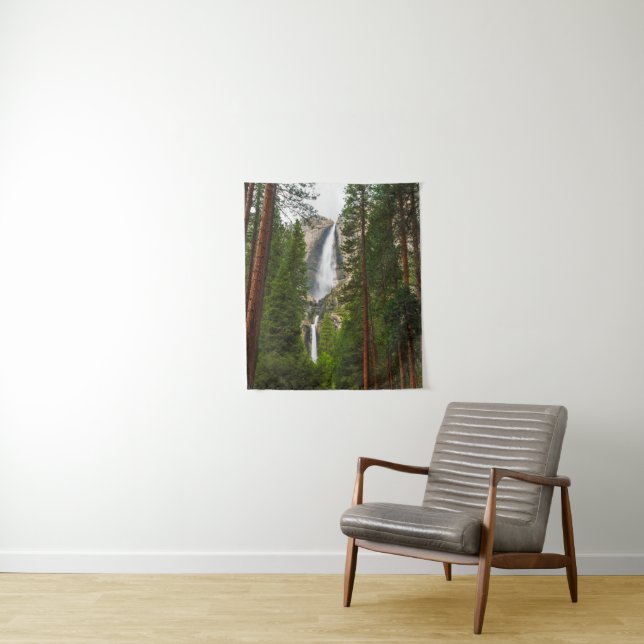 Tapete De Parede Yosemite Falls através da Floresta (In Situ)
