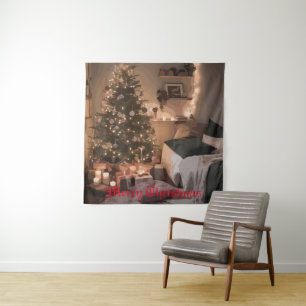 Tapete De Parede Yuletide Charm