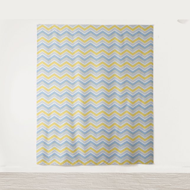 Tapete De Parede Zigzag pattern  (Frente)