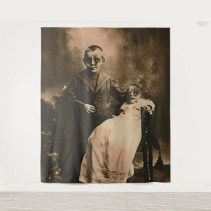 Tapete De Parede Zombie Siblings