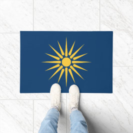Tapete de Porta com Bandeira da Macedônia, Grécia