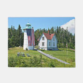 Tapete de Porta da Little River Lighthouse, Maine