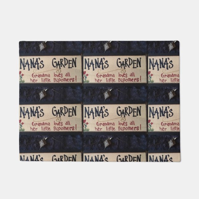 tapete de porta da Nana (Frente)