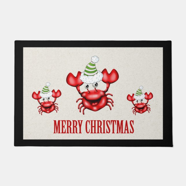 Tapete de Porta de Caranguejo de Natal (Frente)