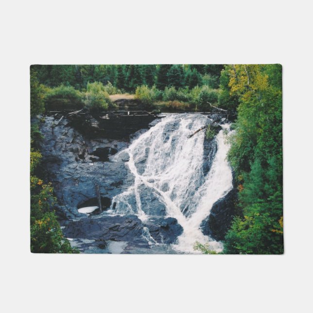 Tapete de porta de Eagle River Falls (Frente)