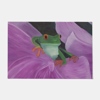 tapete de porta de sapo de Peek-a-boo