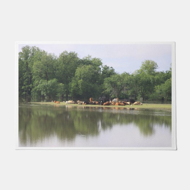 Tapete de Porta de Vaca (Frente)