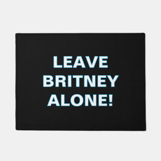 Tapete de Porta ''Deixe Britney em Paz''