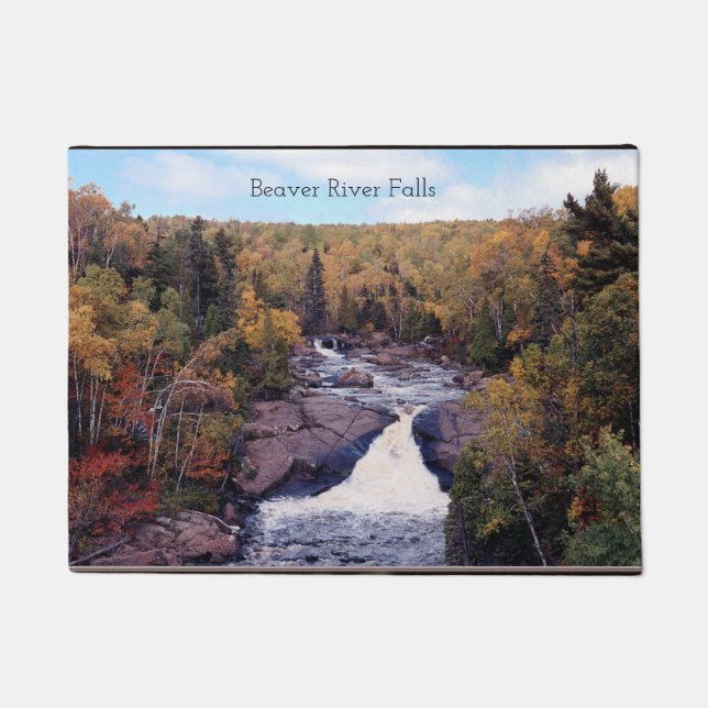 tapete de porta do Beaver River Falls (Frente)