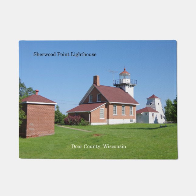 tapete de porta do Sherwood Point Lighthouse (Frente)