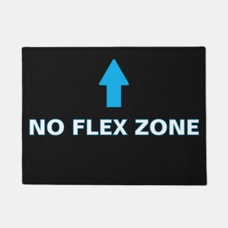 Tapete de Porta ''No Flex Zone''