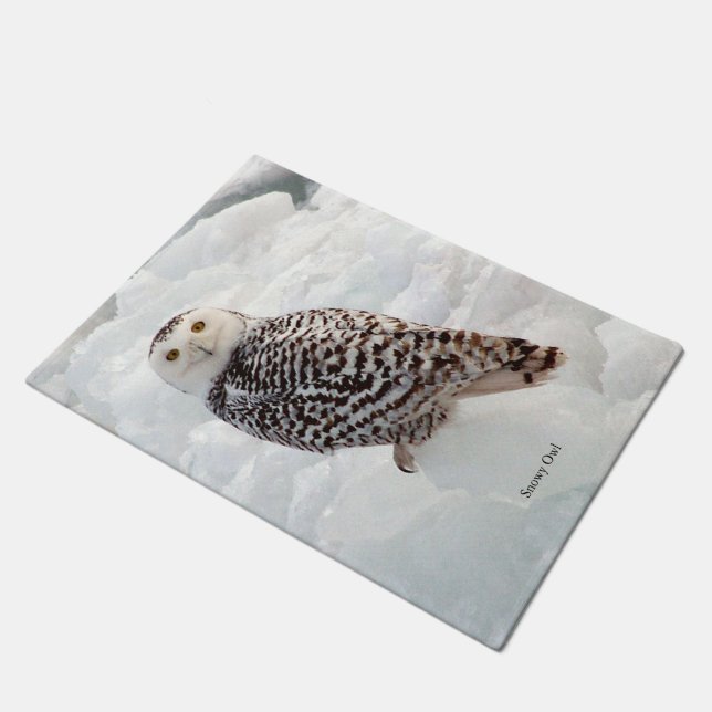 tapete de porta Snowy Owl (Inclinado)