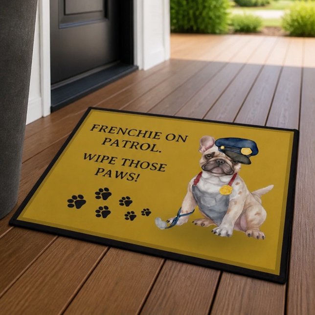Tapete de Segurança com Bulldog Francês (Criador carregado)