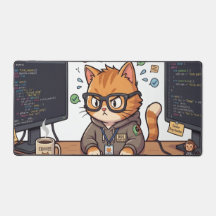 Tapete de Trabalho para Gato Real | Tapete de Rato