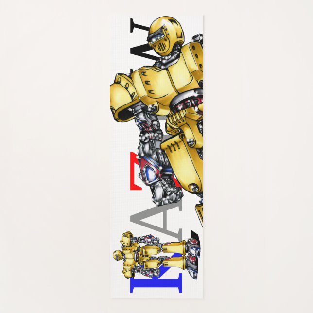 TAPETE DE YOGA 作品番号00015　「特殊用途機」 (Frente)