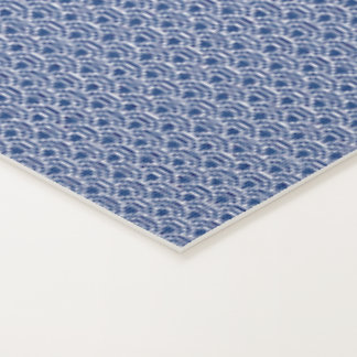 TAPETE DE YOGA 藍色の波小紋