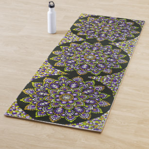 Tapete De Yoga 084 - Fantasia Nordica Mandala Yoga Mat