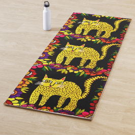 Tapete De Yoga 089 - Basi the Cat Yoga Mat