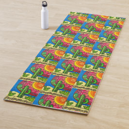 Tapete De Yoga 096 - Desert Giant Pattern Yoga Mat