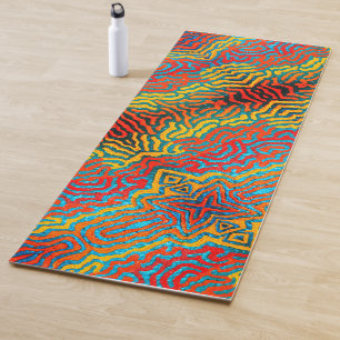 Tapete De Yoga 098 - Digital Pattern Yoga Mat