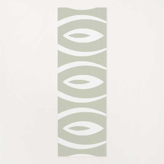 Tapete De Yoga 1 Ritmo de natureza minimalista (Frente)