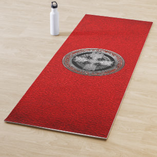 Tapete De Yoga [400] Antigos Nó de Prata Sagrado Celta