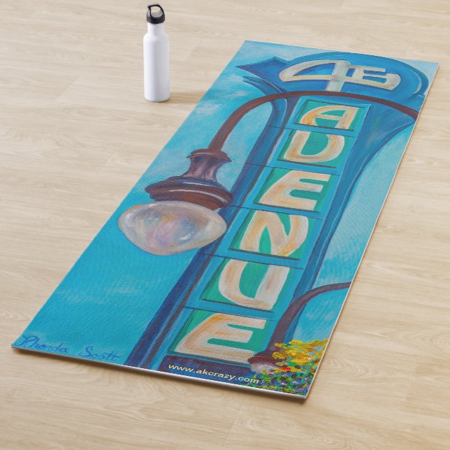 Tapete De Yoga 4th Ave. Marquee (In Situ)