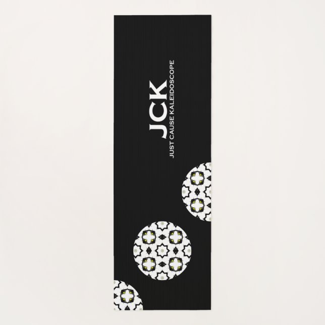 Tapete De Yoga A arte caleidoscópica do Volume 18 (Verso)