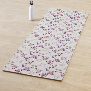 Tapete De Yoga A beleza vem do teste padrão interno